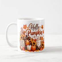 Hallo Pompoen – Gezellige Herfst Sfeer Mok