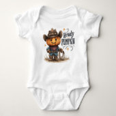 Hallo Pompoen Halloween Baby Onesie Romper (Voorkant)
