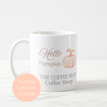 Hallo Pompoen Herfst Branding voor Boetiek Winkel