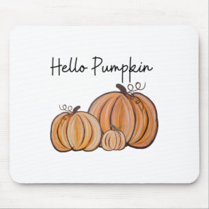 Hallo Pompoen Herfst Halloween Graphic Muismat