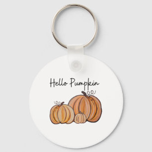 Hallo Pompoen Herfst Halloween Graphic Sleutelhanger