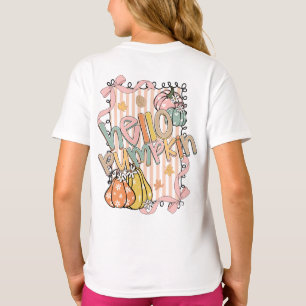 Hallo Pompoen Herfst seizoen T-shirt
