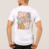 Hallo Pompoen Herfst seizoen Tri-Blend Shirt (Achterkant)