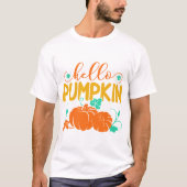 Hallo Pompoen - Herfst T-Shirt (Voorkant)