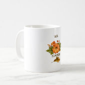 hallo pompoen koffiemok (Voorkant links)