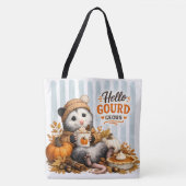 Hallo pompoen prachtig tote bag (Voorkant)