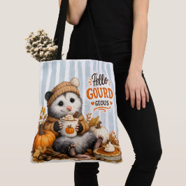 Hallo pompoen prachtig tote bag