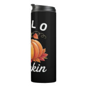 Hallo Pompoen - Schattigee Herfst Luiaard Herfstbl Thermosbeker (Geroteerd rechts)
