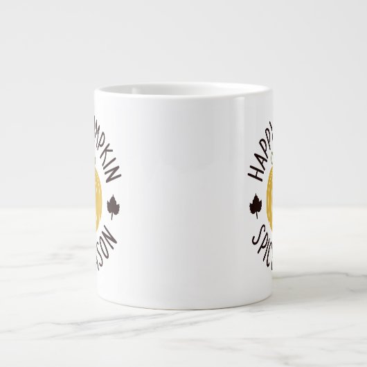 Hallo Pompoen Spice Seizoen 20 oz Keramische Mok (Voorkant)