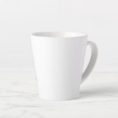 Hallo pompoenseizoen latte mok (Rechterhoek)