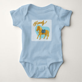 Hallo! Pony Jersey Bodysuit/T-Shirt | Kleding Romper