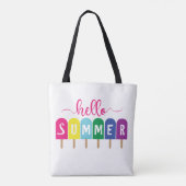 hallo poppen lolly's tote bag (Achterkant)