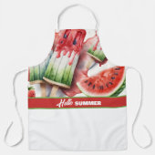 Hallo Popsissen en watermeloen, Schort (Voorkant)