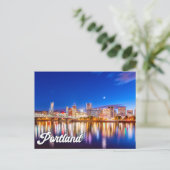 Hallo ₩ Portland, Oregon, Verenigde Staten Briefkaart (Staand voorkant)