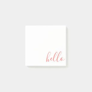 Hallo Post-it® Notes