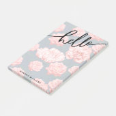 hallo Post-it opmerkingen Jouw naam toevoegen Post-it® Notes (Schuin)