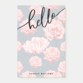 hallo Post-it opmerkingen Jouw naam toevoegen Post-it® Notes (Voorkant)