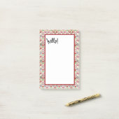 hallo Post-it Opmerkingen Post-it® Notes (Op bureau)