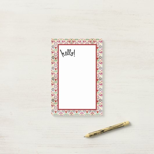 hallo Post-it Opmerkingen Post-it® Notes (Op bureau)