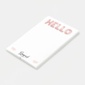 hallo: post-its post-it® notes (Schuin)