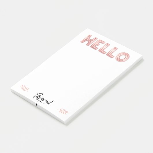 hallo: post-its post-it® notes (Schuin)