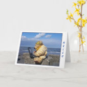 Hallo, post voor u kaart (Gele Bloem)