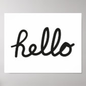 Hallo Poster (Voorkant)