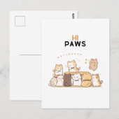 Hallo poten briefkaart (Voorkant / Achterkant)