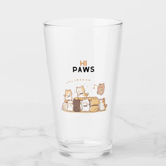 Hallo poten glas (Voorkant)