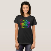 Hallo Potlood Voorbereidend Onderwijs Terug Naar S T-shirt (Voorkant volledig)