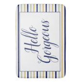 Hallo Prachtig groot Badmat (Voorkant Verticaal)