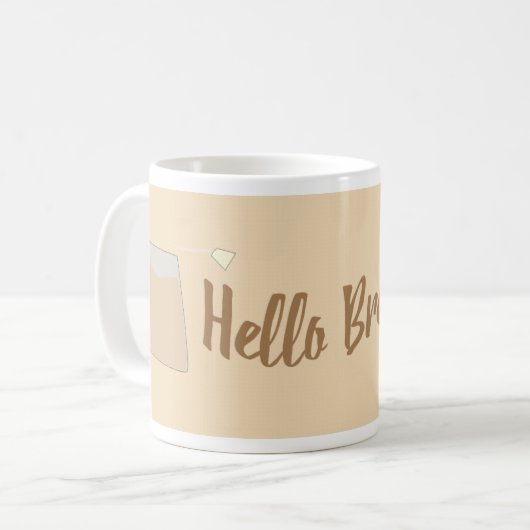 hallo Prachtig! Koffiemok (Voorkant links)