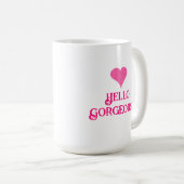 Hallo, Prachtig Koffiemok (Voorkant rechts)