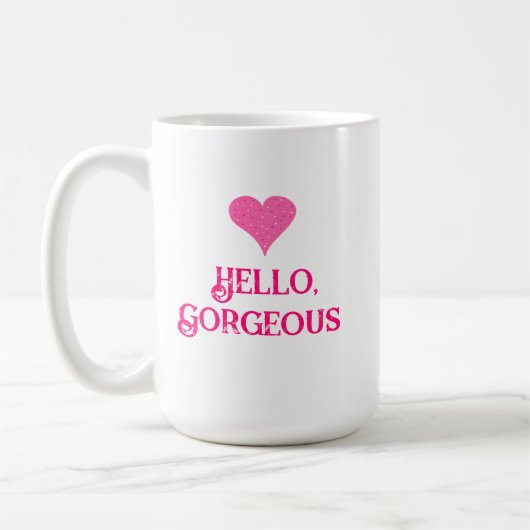 Hallo, Prachtig Koffiemok (Links)