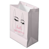 hallo prachtig met  Eyelashes Glam Pink Medium Cadeauzakje (Voorkant Gekanteld)
