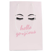 hallo prachtig met  Eyelashes Glam Pink Medium Cadeauzakje (Voorkant)
