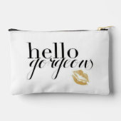 Hallo Prachtig met gouden lippen Etui (Achterkant)