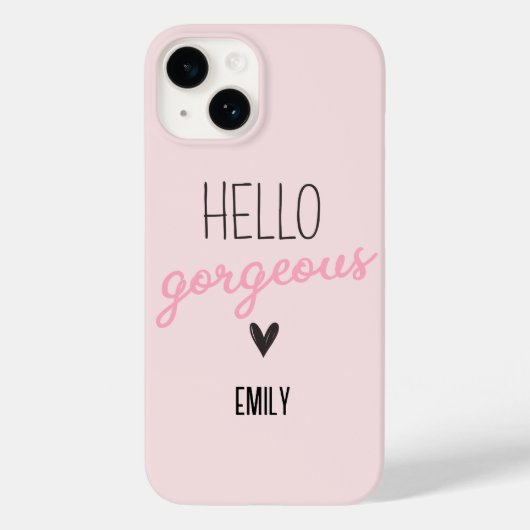 Hallo Prachtig Schattige Case-Mate iPhone Case (Achterkant)