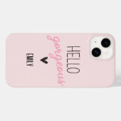 Hallo Prachtig Schattige Case-Mate iPhone Case (Achterkant (horizontaal))
