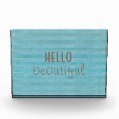 hallo prachtige afbeelding en trendy boho design fotoblokken (Voorkant)