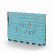 hallo prachtige afbeelding en trendy boho design fotoblokken (Rechts)