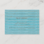 hallo prachtige afbeelding en trendy boho design visitekaartje (Achterkant)