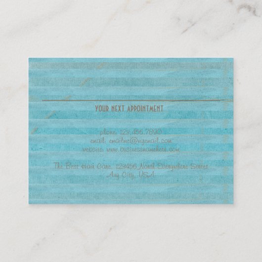 hallo prachtige afbeelding en trendy boho design visitekaartje (Achterkant)