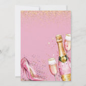 Hallo Prachtige Galentijnsdag glitter Kaart (Achterkant)