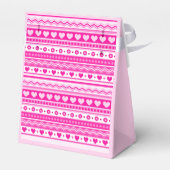 Hallo Prachtige Galentine’s Day Schattige roze har Bedankdoosjes (Achterkant)