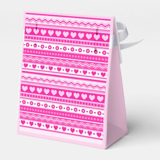 Hallo Prachtige Galentine’s Day Schattige roze har Bedankdoosjes (Achterkant)