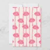 Hallo Prachtige Galentine's Day Roze Kaart (Achterkant)