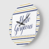 Hallo Prachtige gestreepte  Grote Klok (Hoek)