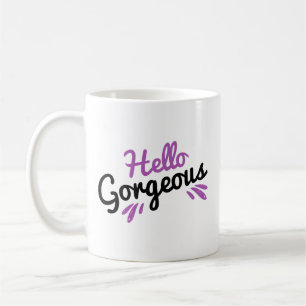 hallo Prachtige // Girly Quote Koffiemok