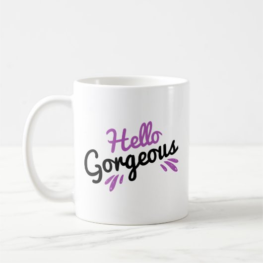 hallo Prachtige // Girly Quote Koffiemok (Links)